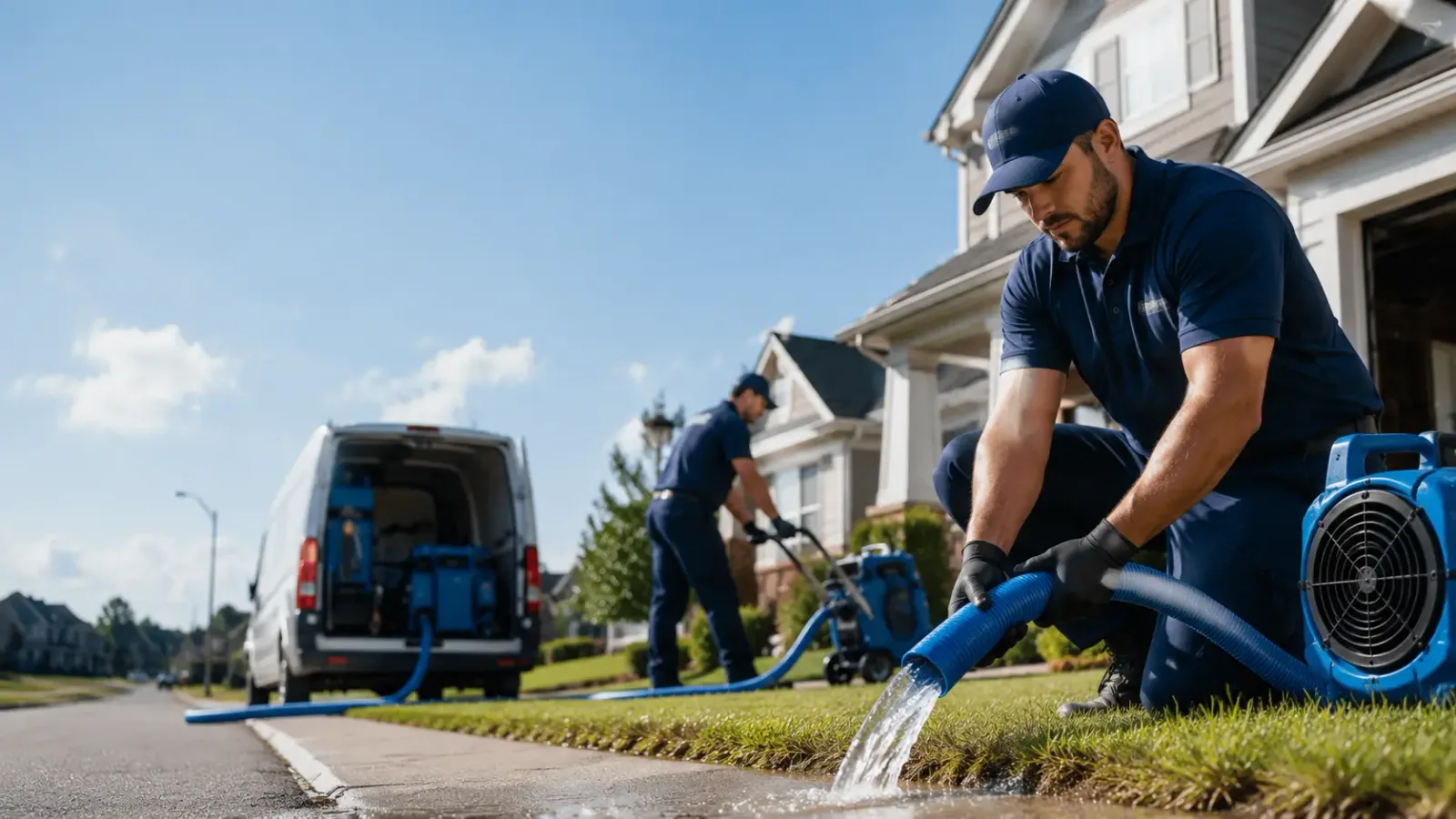 Flood Damage Restoration in Hooven, OH